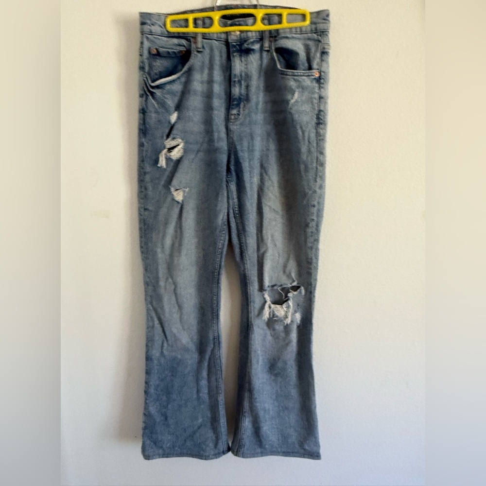 Aeropostale Light Blue Distressed Jeans